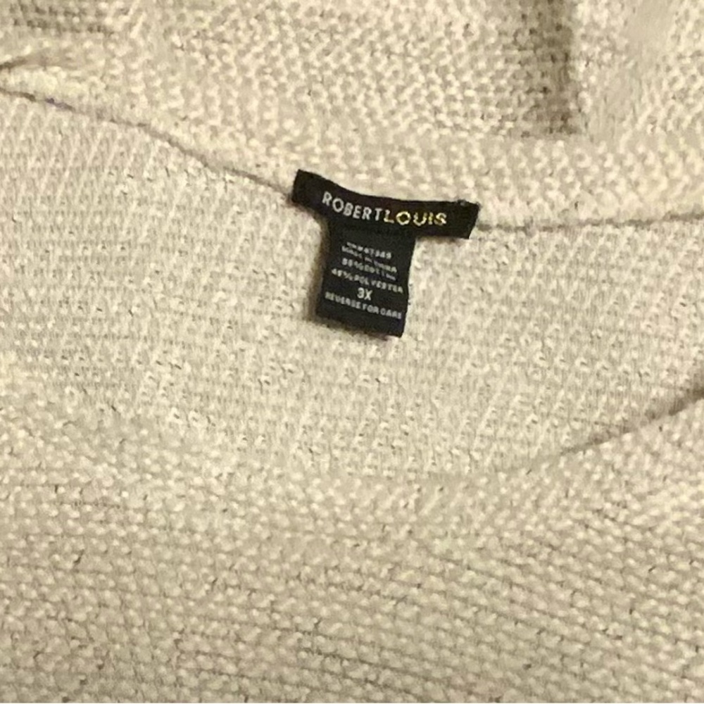 🌸🌸 Robert Louis Textured Knit in Cream